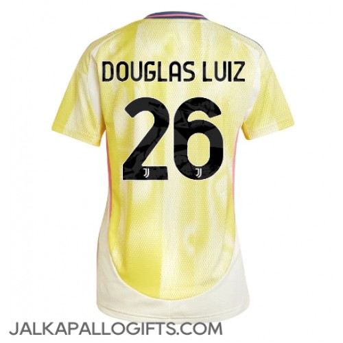 Juventus Douglas Luiz #26 Vieraspaita Naiset 2024-25 Lyhythihainen